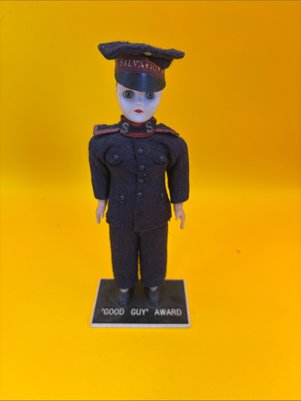 Vintage 'Good Guy' Award Doll in Navy Uniform
